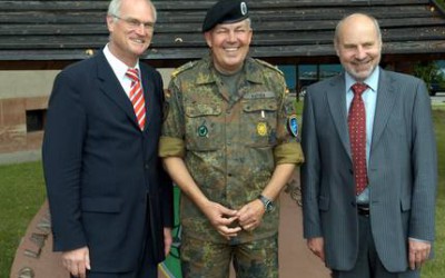 Lothar Binding und Rainer Arnold zu Besuch im NATO-Hauptquartier