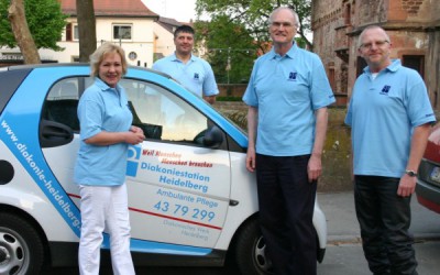Mit auf Pflegetour