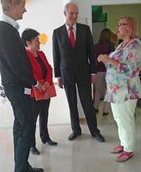 Besuch in der Gebärdensprachschule Heidelberg