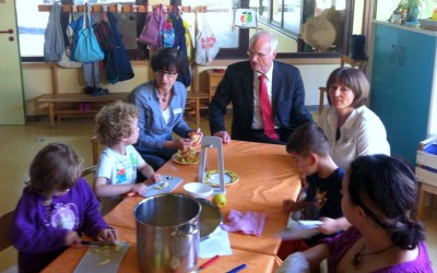 Besuch Kindertagesstätte Kuhweid Weinheim/ „Frühe Chancen“