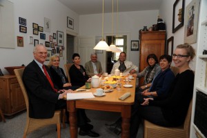 Foto: Lothar Binding mit SPD Mandatsträgern aus der Region