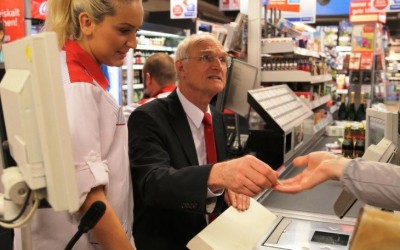 Vom Bundestag an die Supermarktkasse