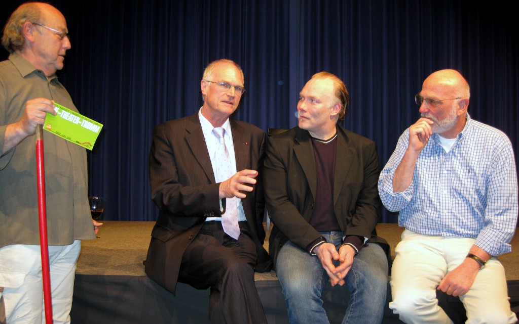 vlnr: Jürgen Flügge, Lothar, Jan Gebauer, Wolfgang Metzeltin - Foto Susanne Zeunert