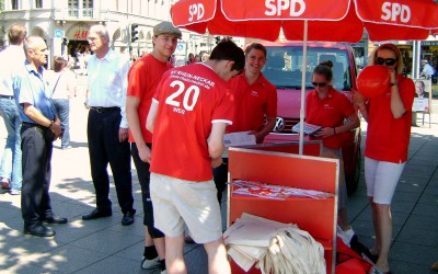 Die Jusos gestalten den SPD-Jugendwahlkampf 2009
