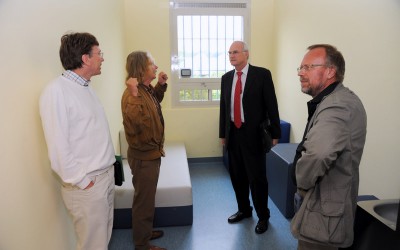 Lothar Binding besuchte Psychiatrisches Zentrum Nordbaden