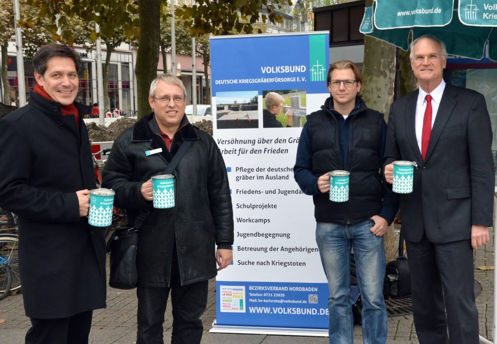 Bürgermeister Odszuck, Volker Schütze, Gernot Streib, Lothar Binding